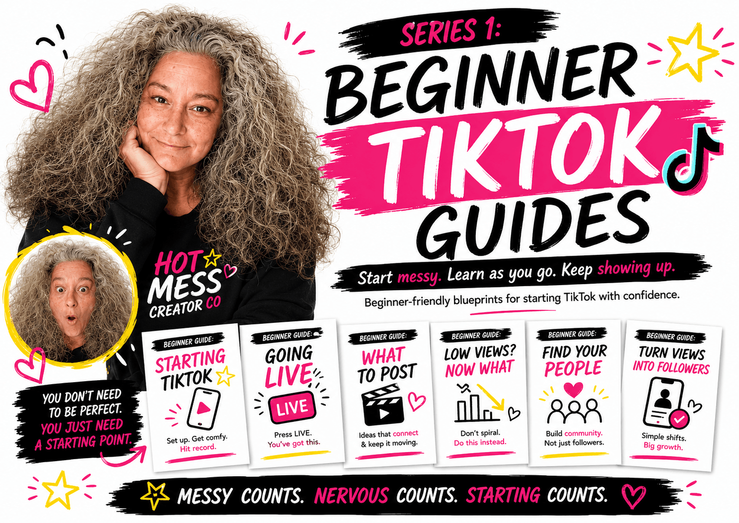 The Hot Mess Beginner TikTok Guides