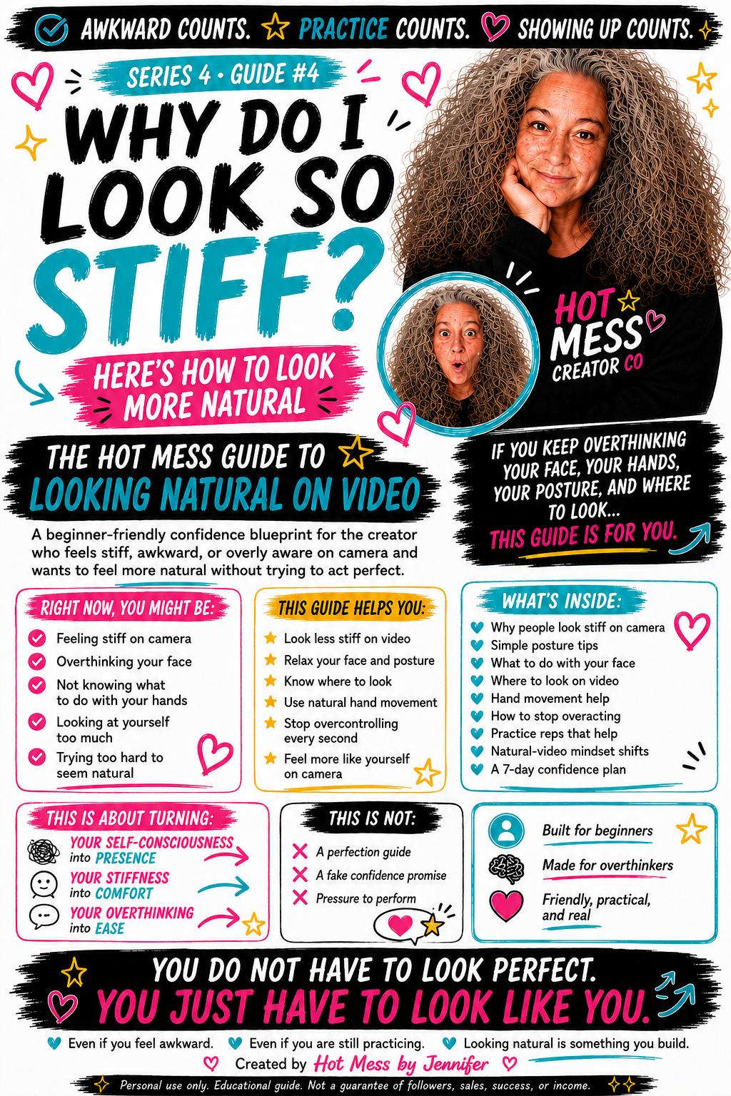 The Hot Mess Guide to Looking Natural on Video