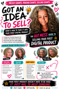 The Hot Mess Guide to Selling Your First Digital Product