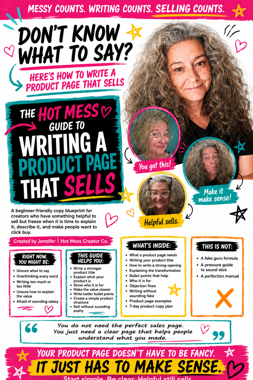 The Hot Mess Guide to Writing a Product Page That Sells