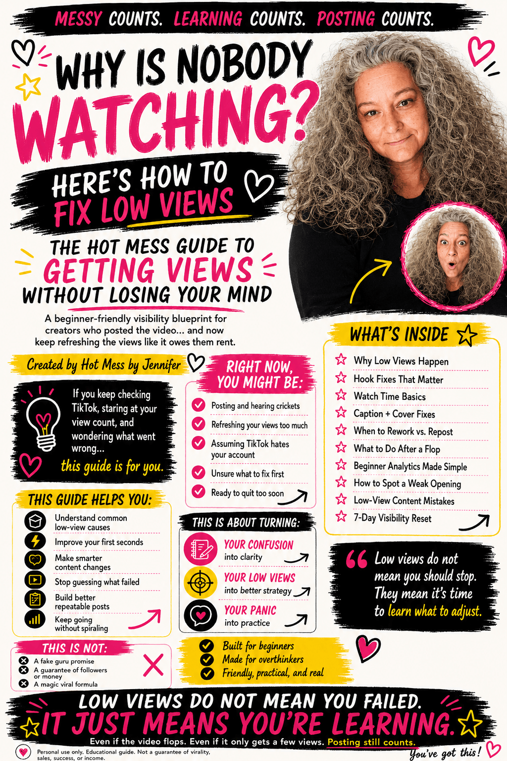The Hot Mess Guide to Getting Views Without Losing Your Mind