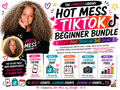 The Complete Hot Mess TikTok Beginner Bundle: A digital library for TikTok creators with guidance on starting, posting, and growing.